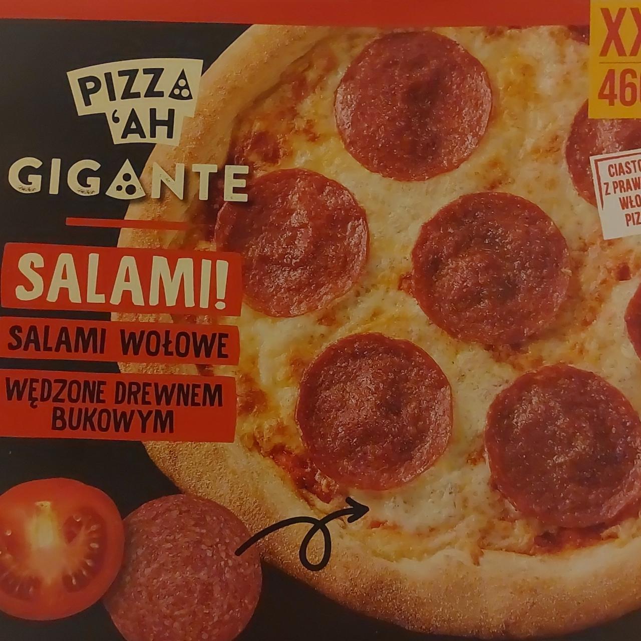 Zdjęcia - pizza gigante salami wołowe Pizza 'Ah