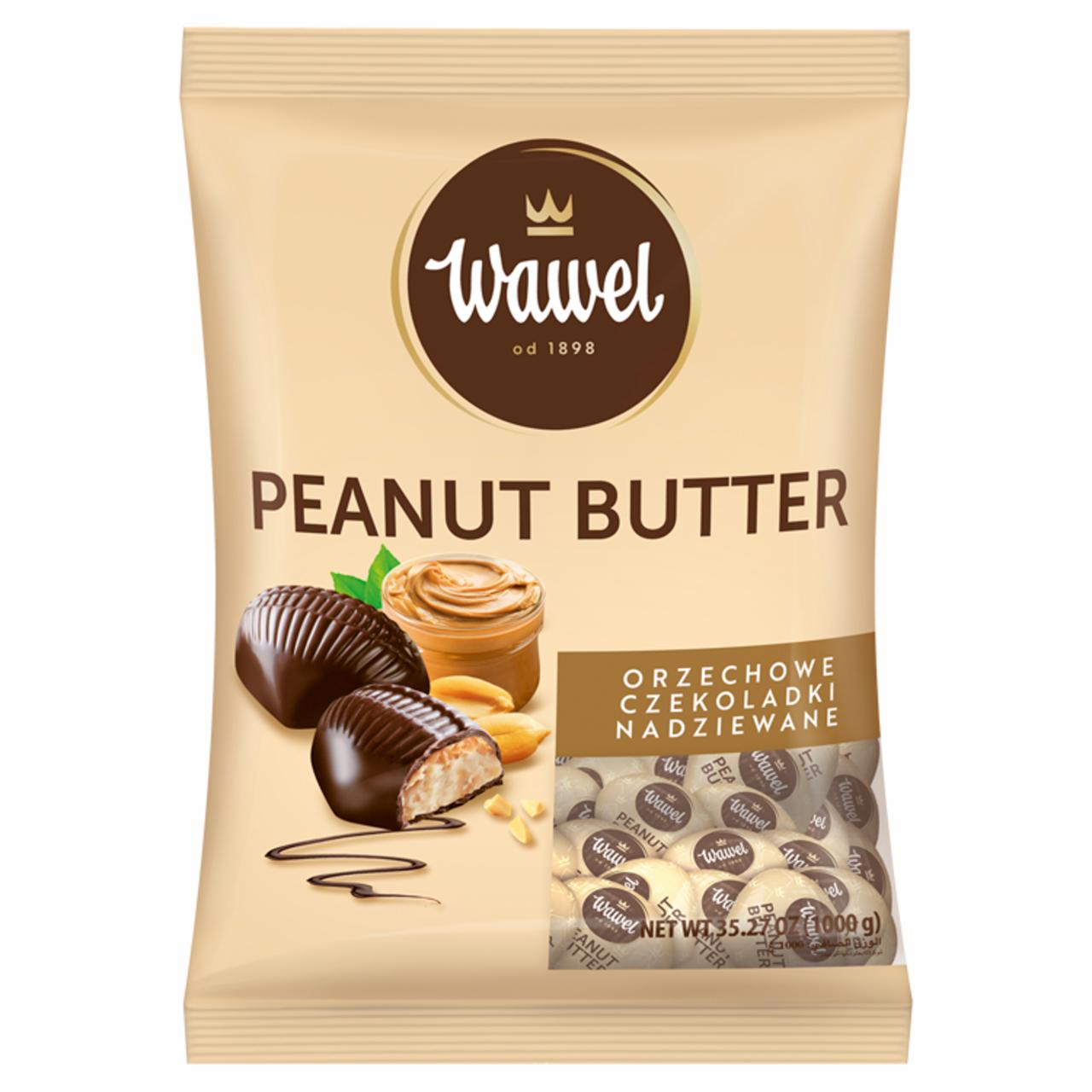 Zdjęcia - Wawel Peanut Butter Orzechowe czekoladki nadziewane 1000 g