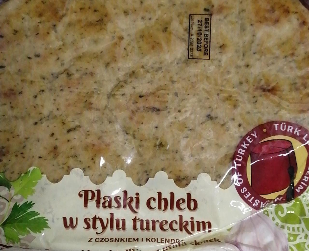 Zdjęcia - Płaski chleb w stylu tureckim z czosnkiem i kolendrą Taste of Turkey