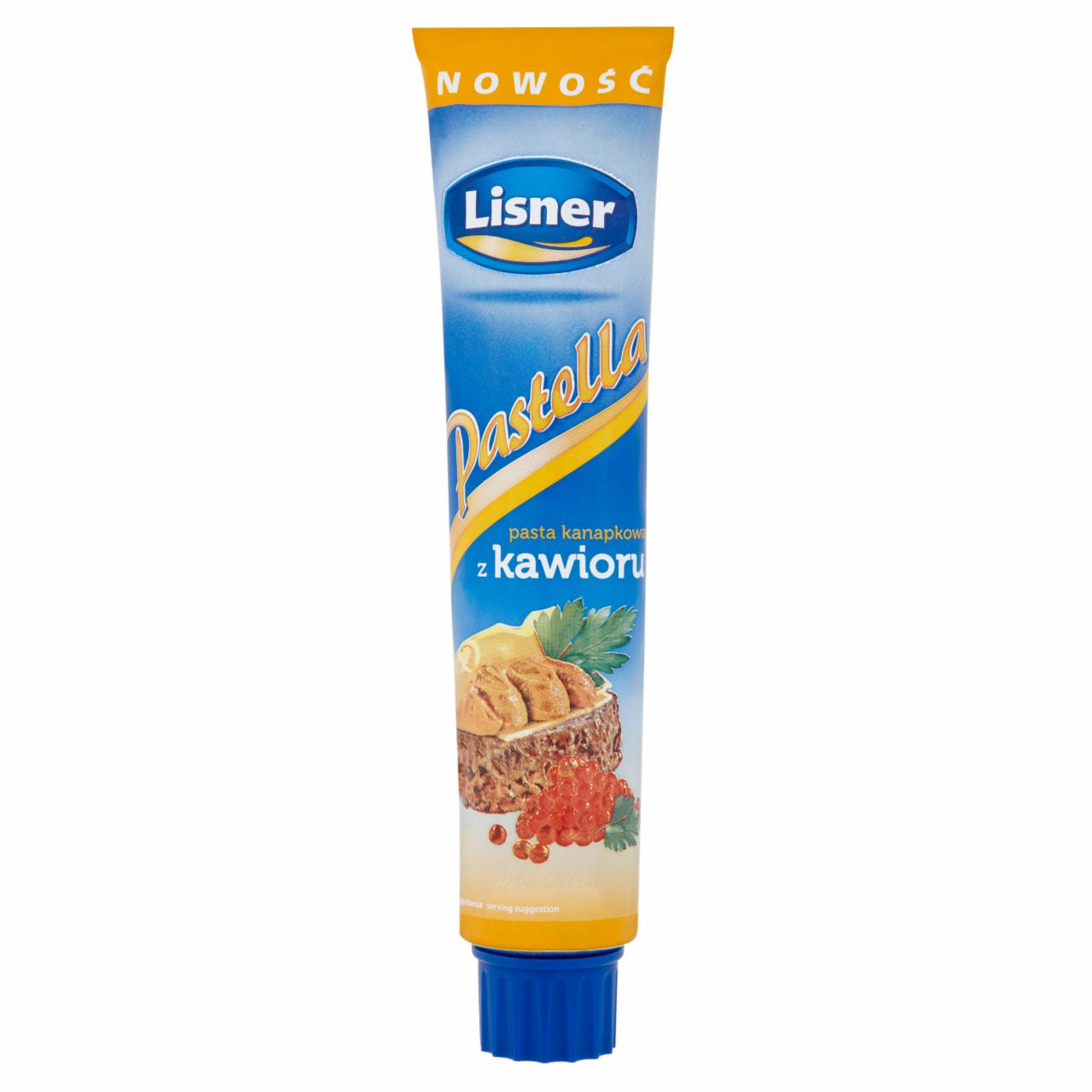 Zdjęcia - Lisner Pastella Pasta kanapkowa z kawioru 125 g