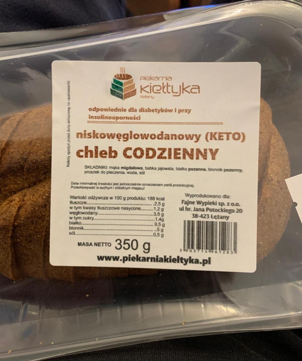Zdjęcia - Keto niskowęglowodanowy chleb codzienny Piekarnia Kiełtyka