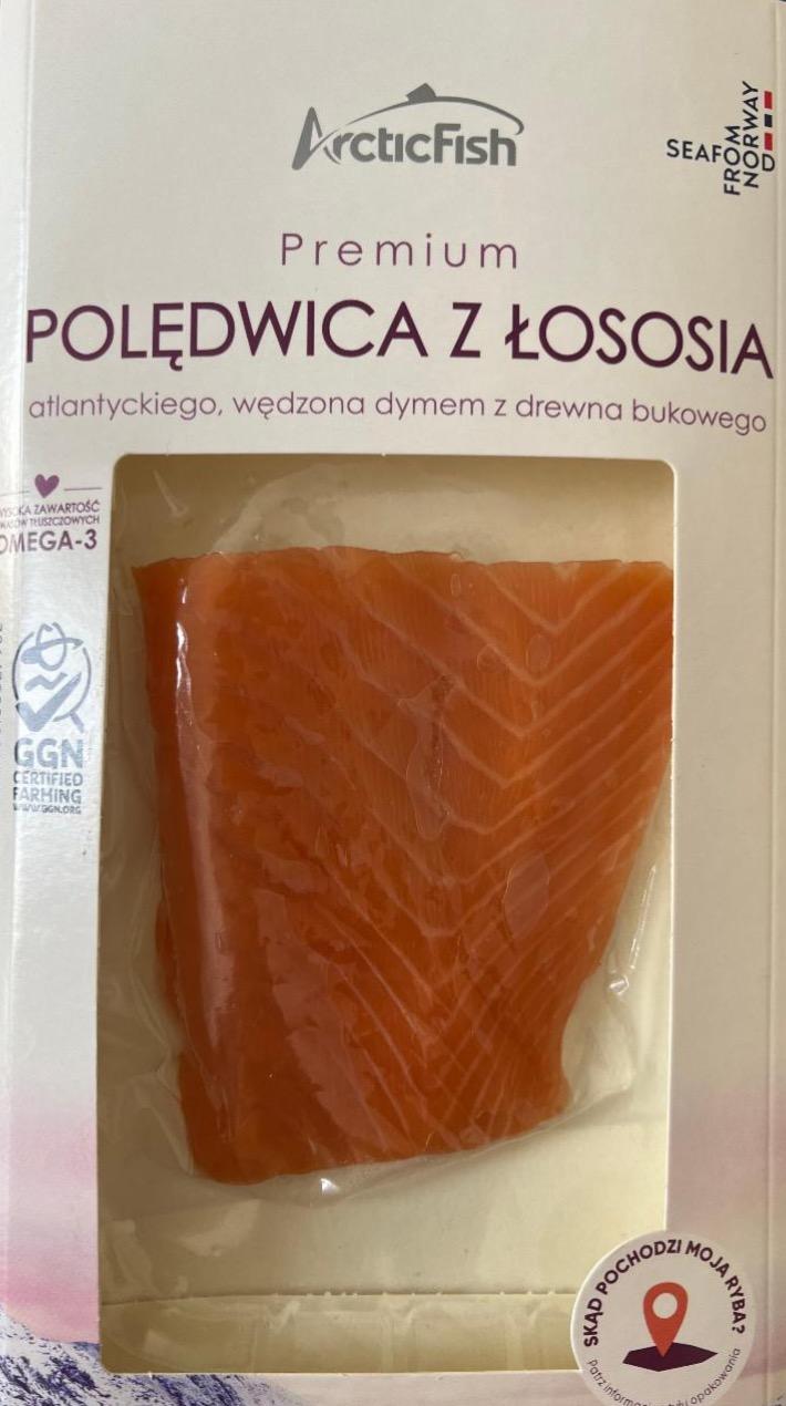 Zdjęcia - Premium polędwica z łososia Atlantyckiego wędzona dymem z drewna bukowego ArcticFish