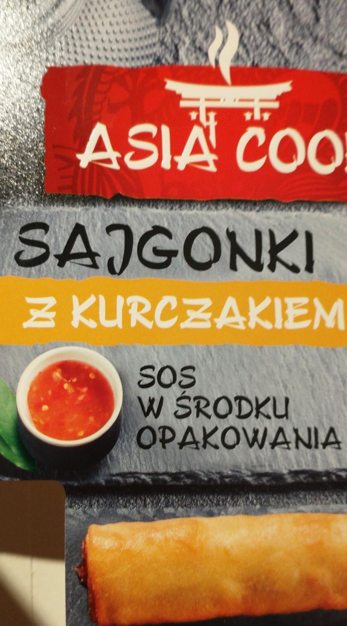 Zdjęcia - Sajgonki z Kurczakiem Asia cook