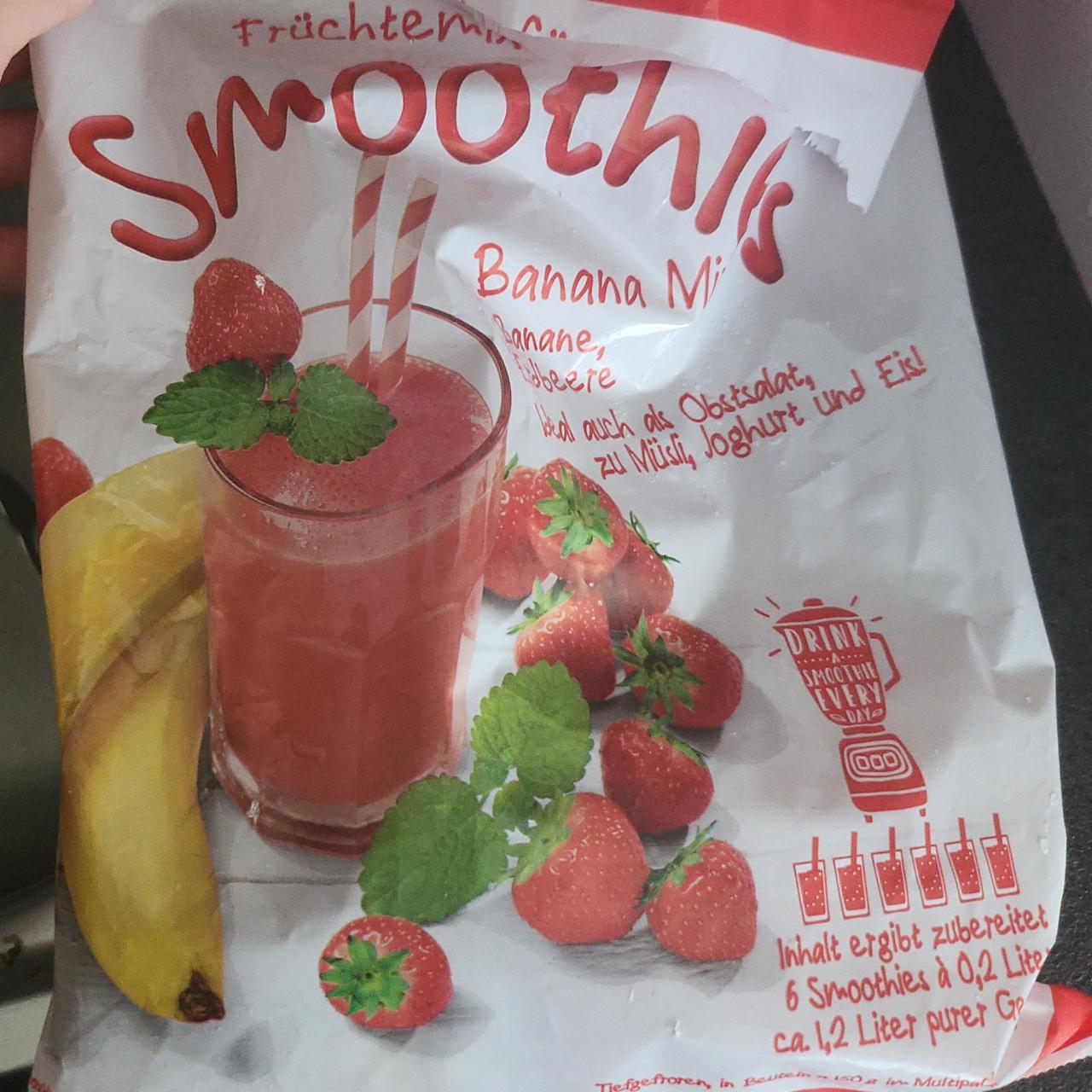 Zdjęcia - Früchtemix für Smoothies Banana Mix Jüteo