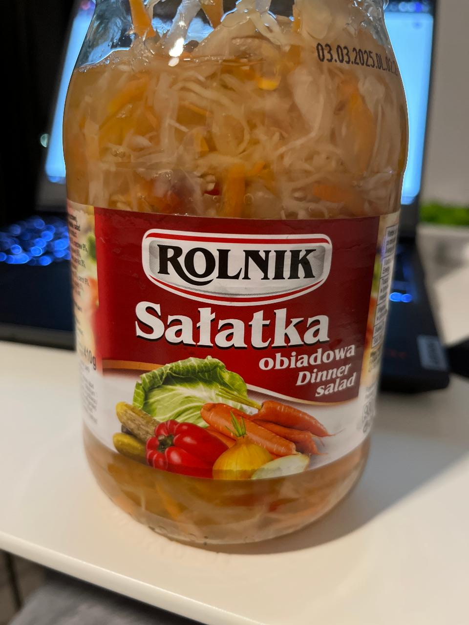 Zdjęcia - Sałatka obiadowa Rolnik