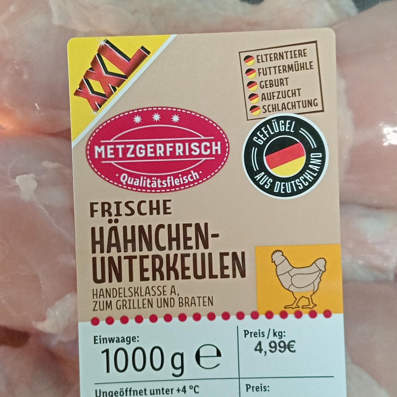 Zdjęcia - Frische hähnchenunterkeulen Metzgerfrisch