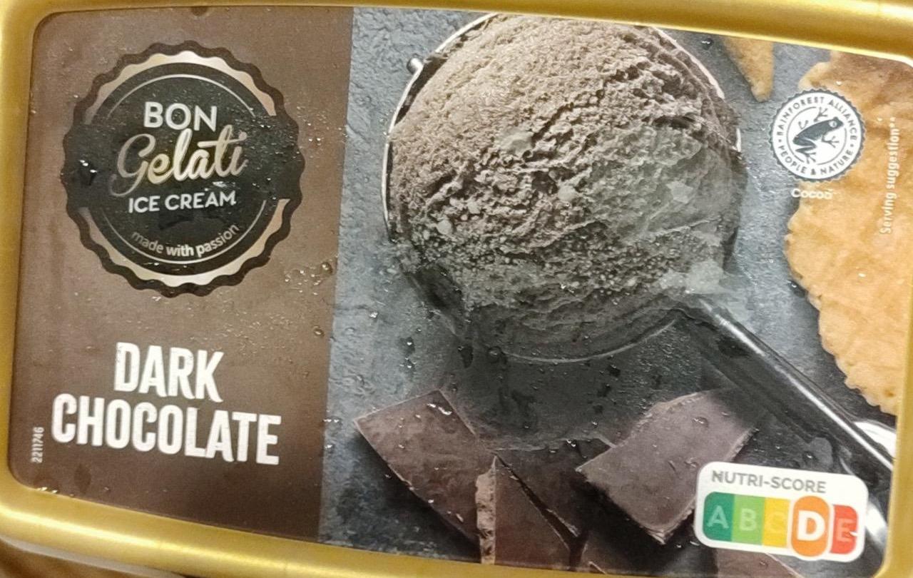Zdjęcia - Bon Gelati Premium Ice Cream Dark Chocolate
