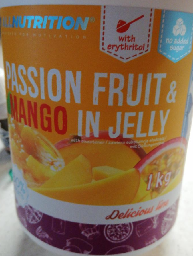 Zdjęcia - Passion fruit & mango in Jelly Allnutrition