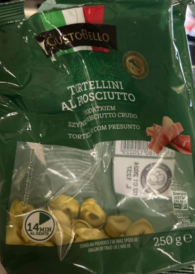 Zdjęcia - Tortellini Tricolore Al Prosciutto GustoBello