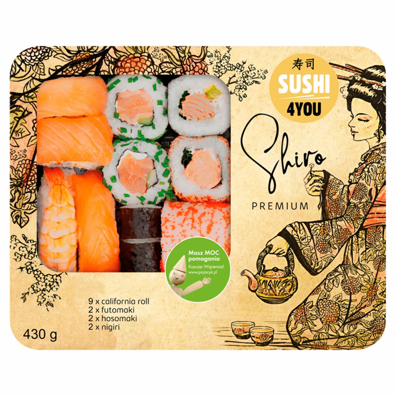 Zdjęcia - Premium Sushi Shiro 430 g Sushi4You