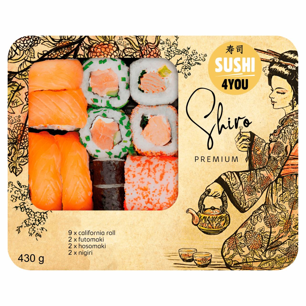 Zdjęcia - Premium Sushi Shiro 430 g Sushi4You