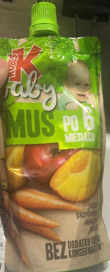 Zdjęcia - Baby Mus brzoskwinia jabłko marchew banan Kubuś
