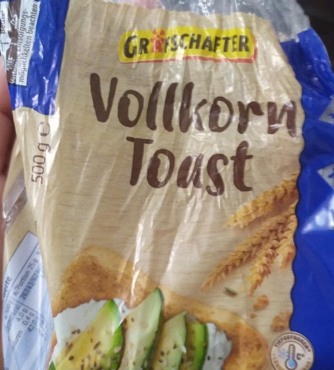 Zdjęcia - Chleb tostowy vollkorntoast Grafschafter