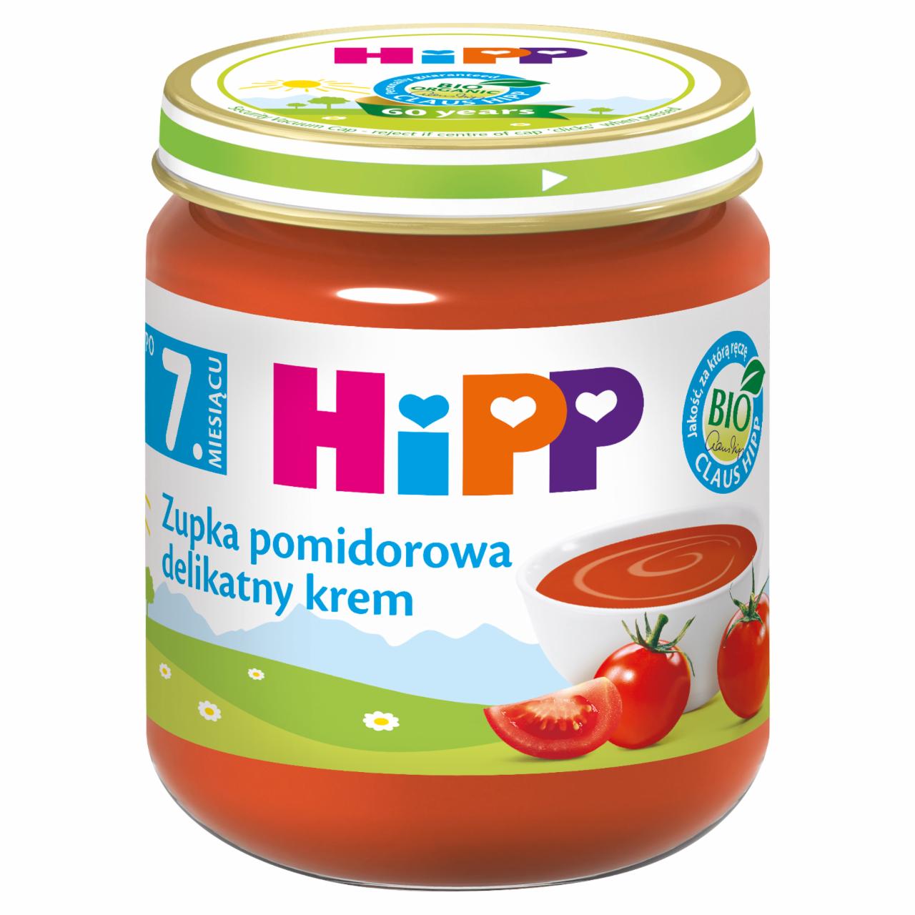 Zdjęcia - HiPP BIO Zupka pomidorowa delikatny krem po 7. miesiącu 200 g