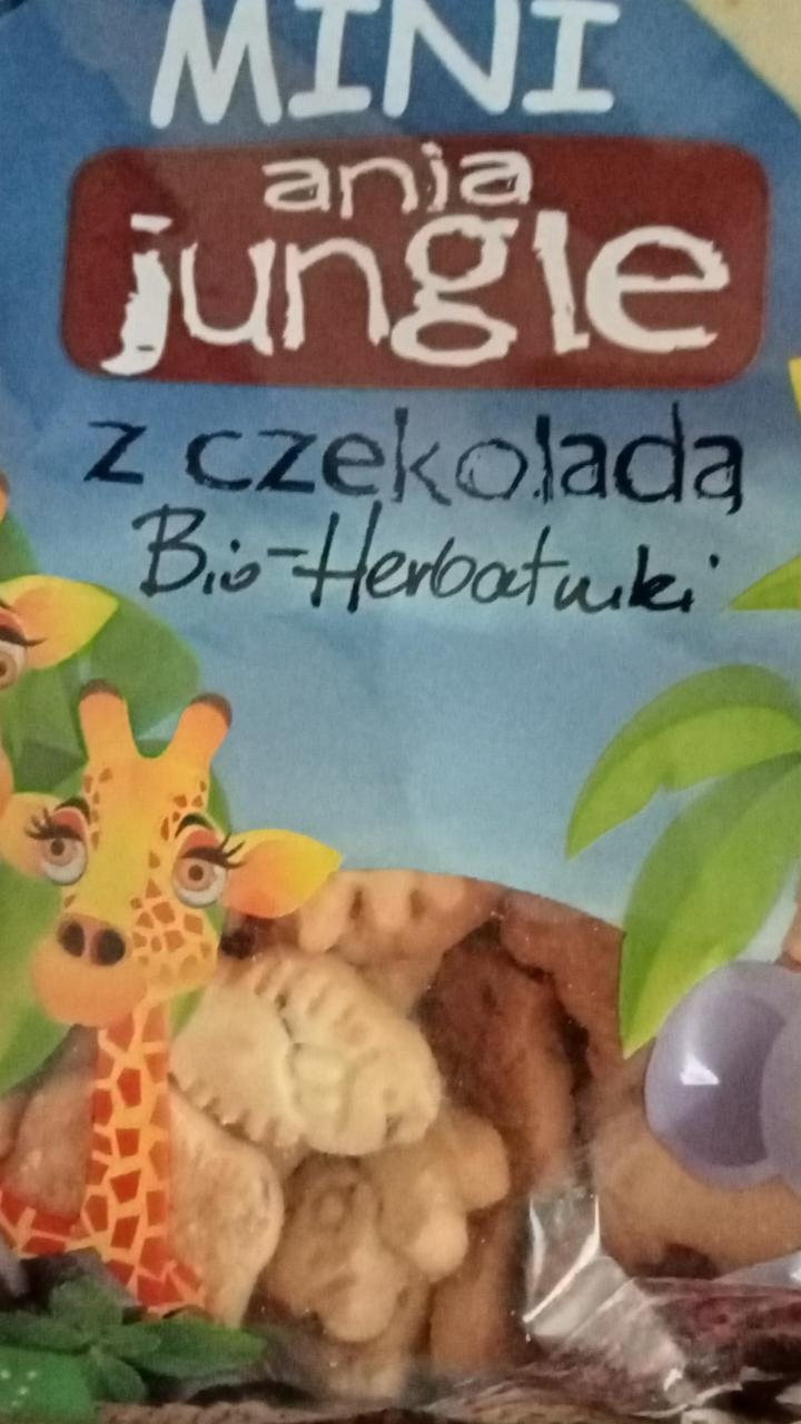 Zdjęcia - mini ania jungle z czekoladą bio herbatniki 