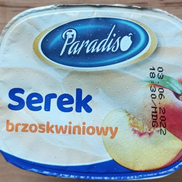 Zdjęcia - Serek brzoskwiniowy Paradiso