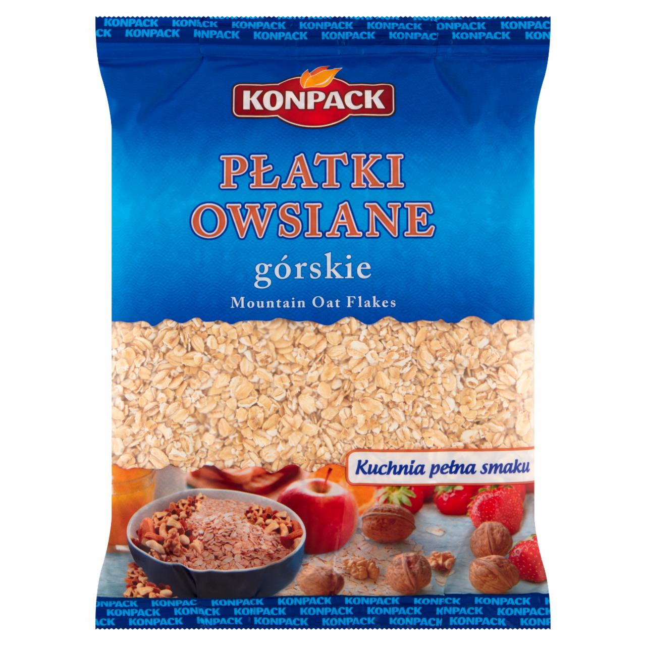 Zdjęcia - Konpack Płatki owsiane górskie 400 g