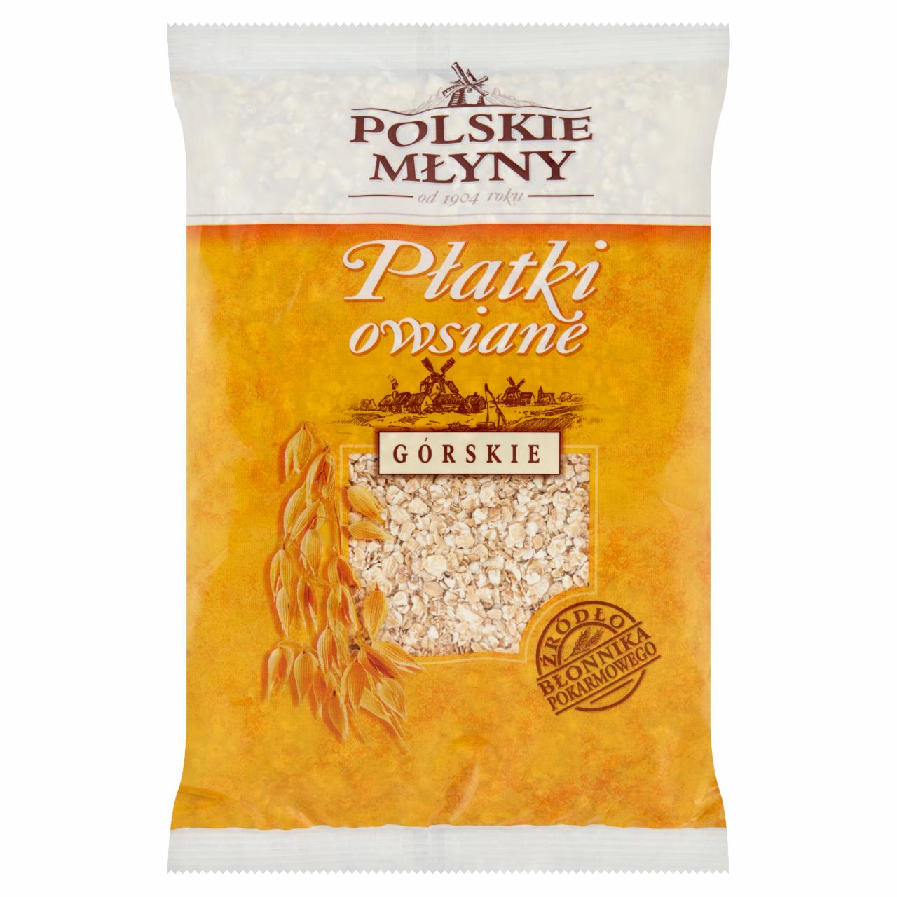 Zdjęcia - Polskie Młyny Płatki owsiane górskie 400 g