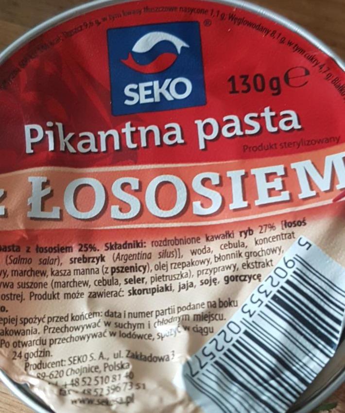 Zdjęcia - Pikantna pasta z łososiem