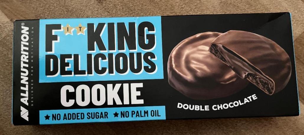Zdjęcia - F**king Delicious Cookie DOUBLE CHOCOLATE Allnutrition
