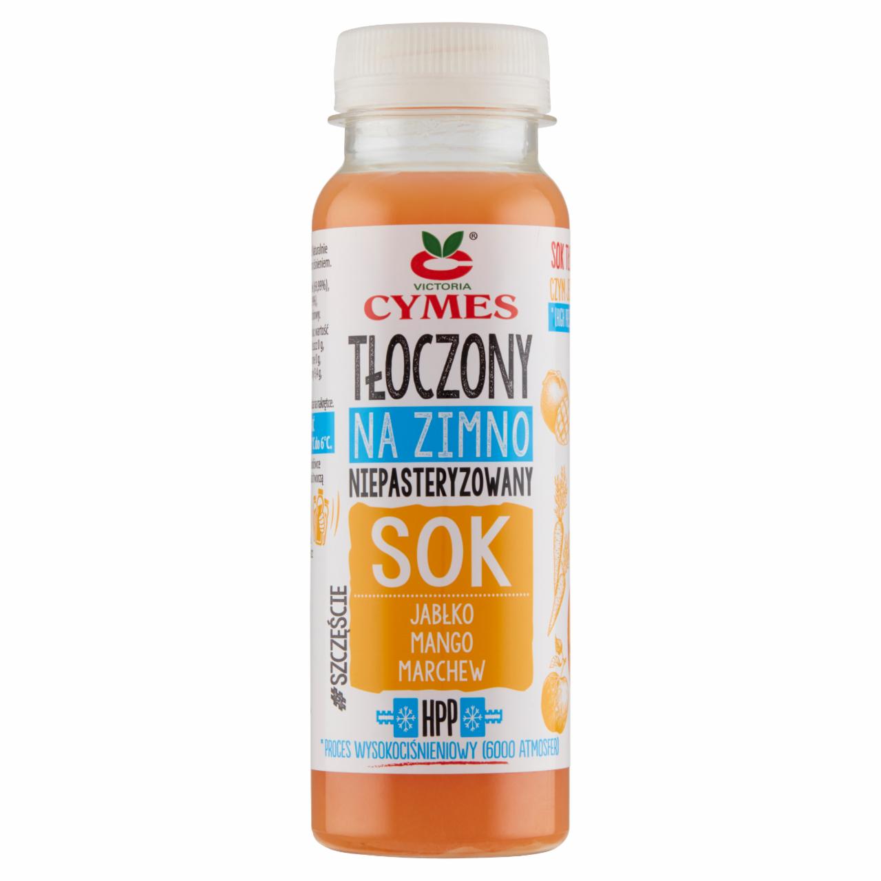 Zdjęcia - Victoria Cymes Sok jabłko mango marchew 210 ml