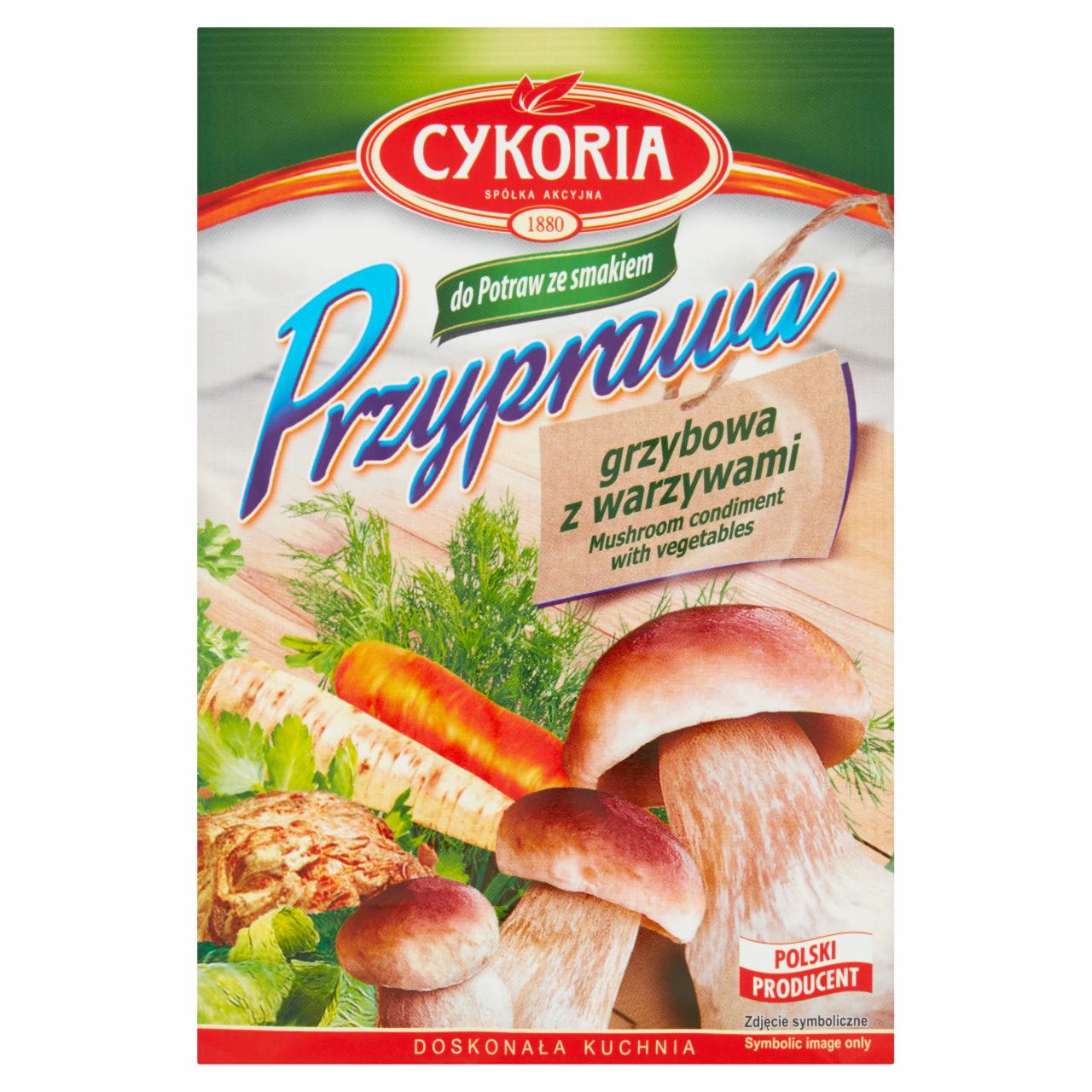 Zdjęcia - Cykoria Przyprawa grzybowa z warzywami 25 g