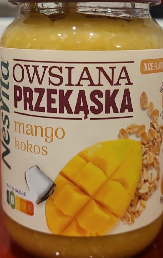 Zdjęcia - Owsiana przekąska mango kokos NesVita