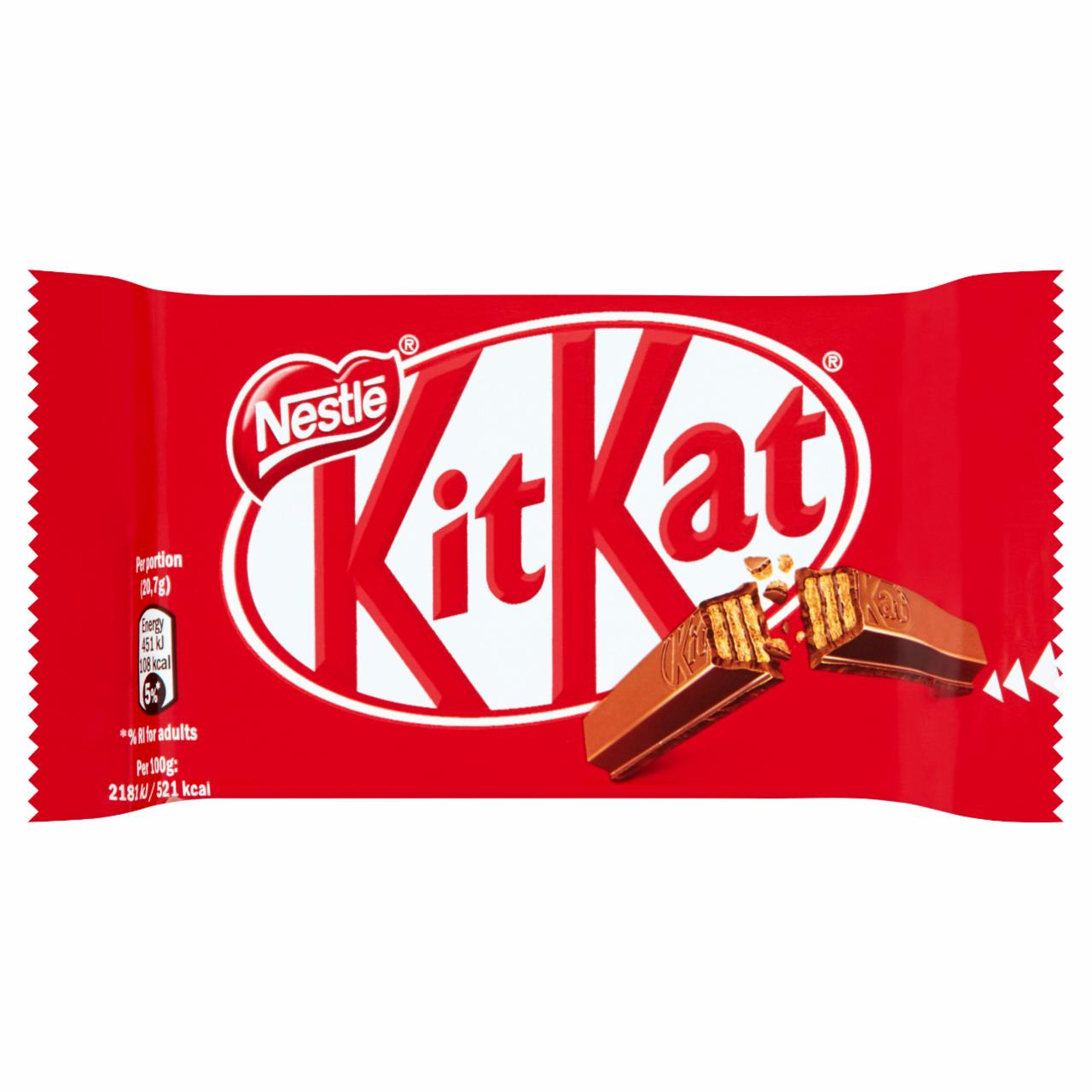 Zdjęcia - KitKat Paluszek waflowy w mlecznej czekoladzie 41,5 g