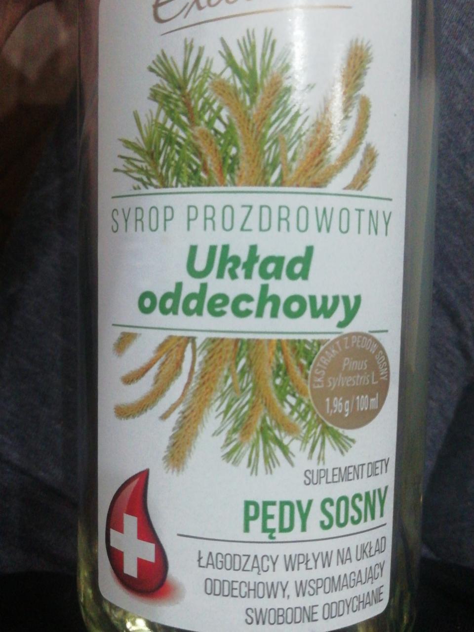 Zdjęcia - Excellence Układ oddechowy Suplement diety syrop z pędów sosny i kwiatów czarnego bzu 320 ml