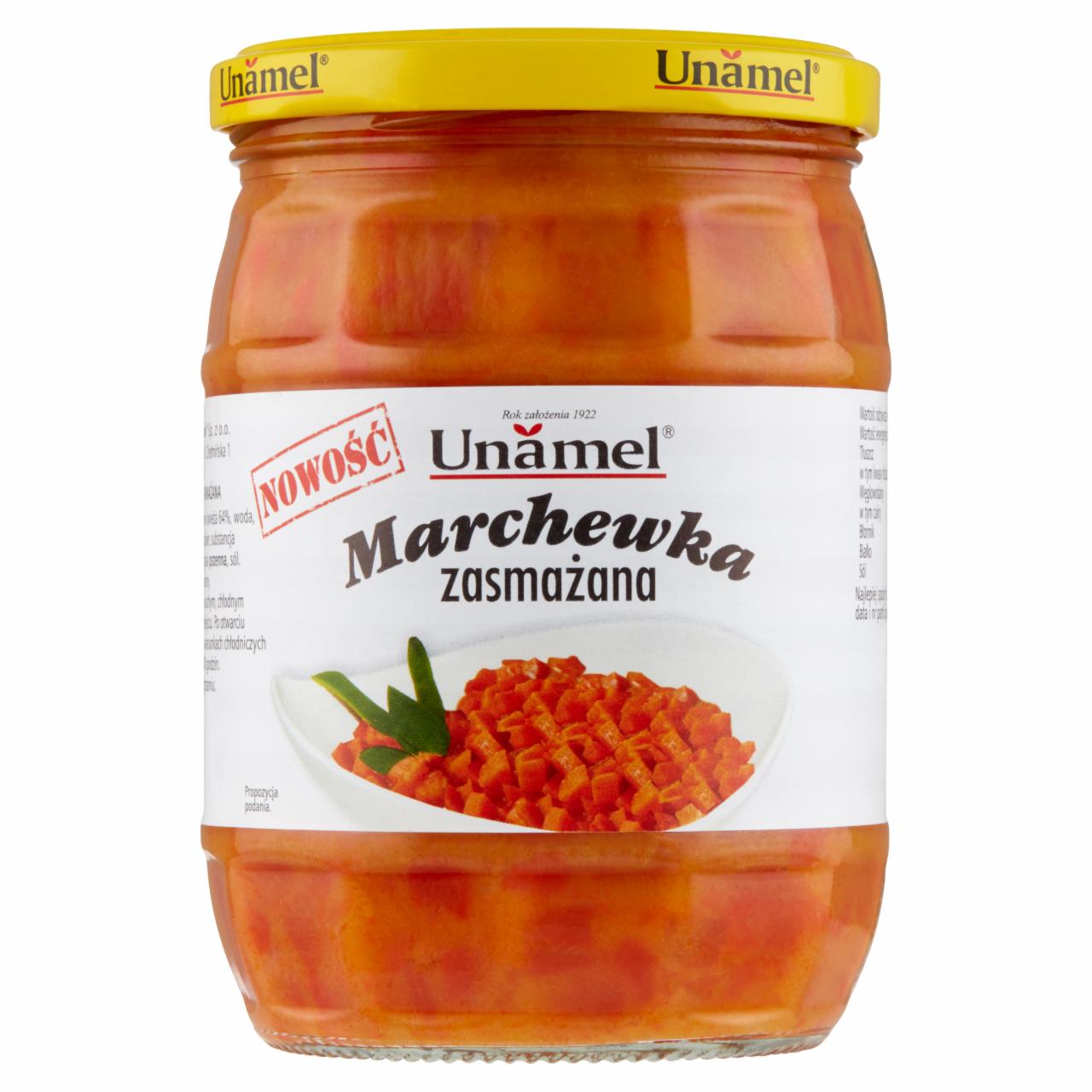 Zdjęcia - Unamel Marchewka zasmażana 530 g