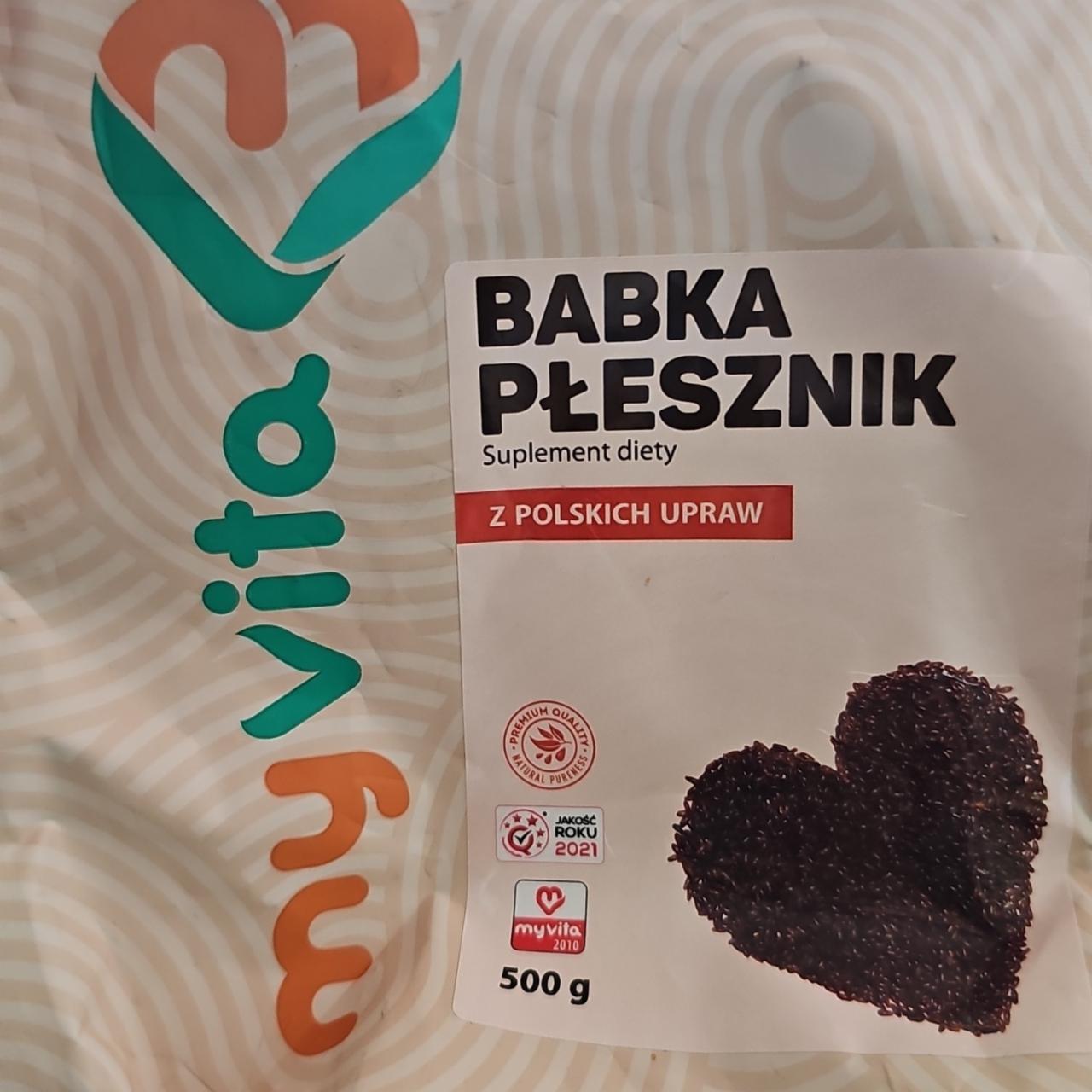 Zdjęcia - Babka płesznik nasiona myVita