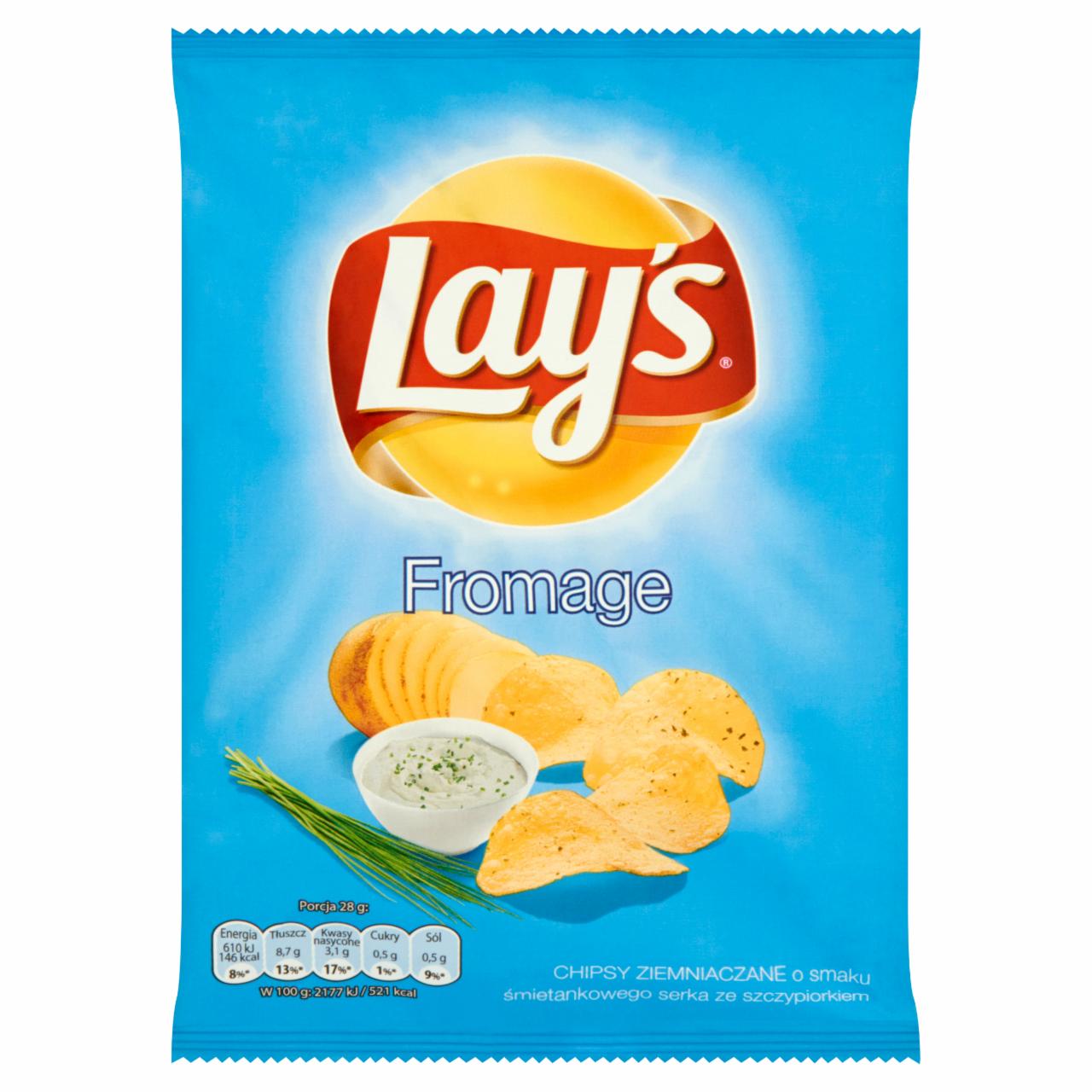 Zdjęcia - Lay's Fromage Chipsy ziemniaczane 28 g