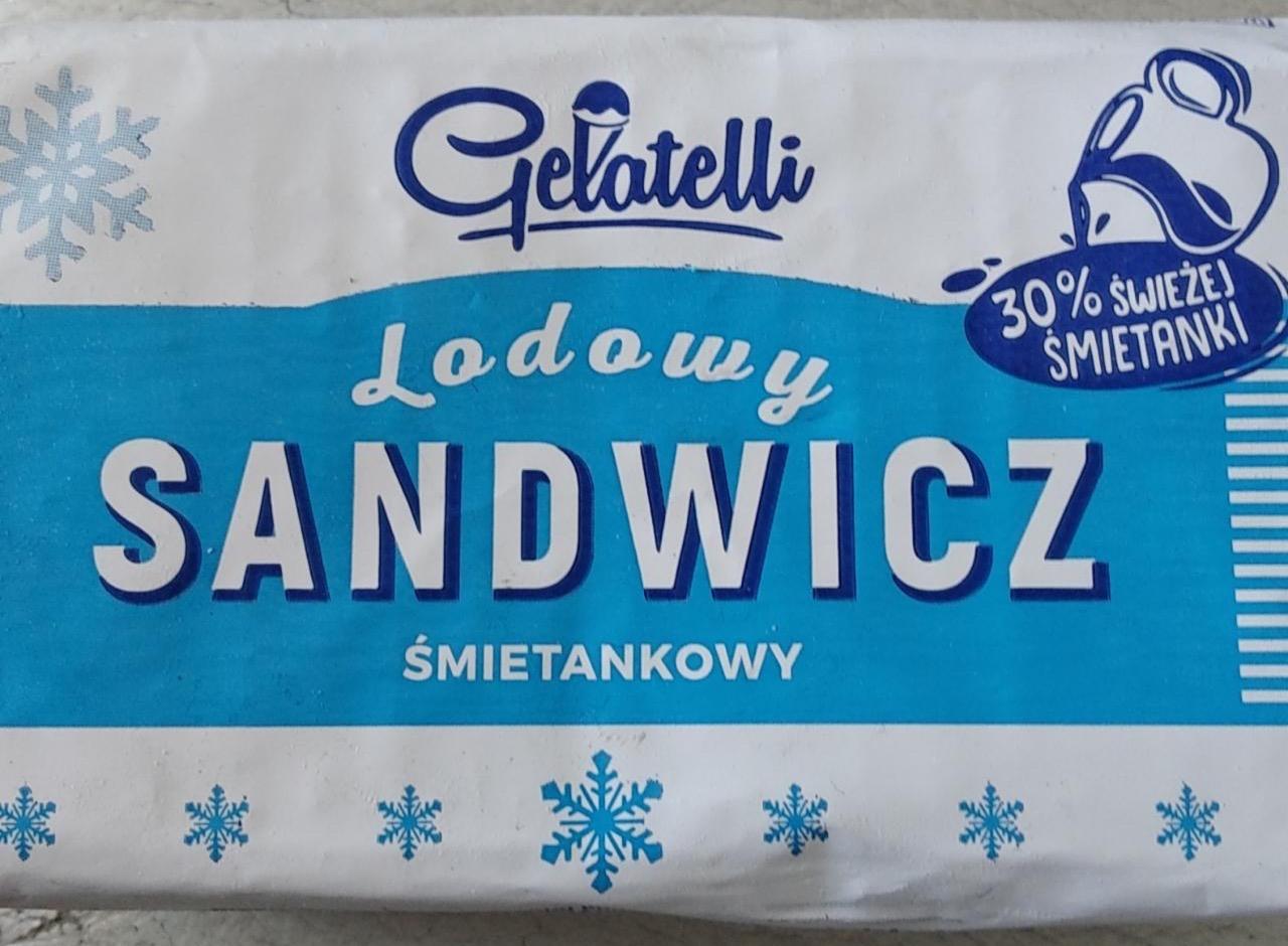 Zdjęcia - Lodowy sandwicz śmietankowy Gelatelli