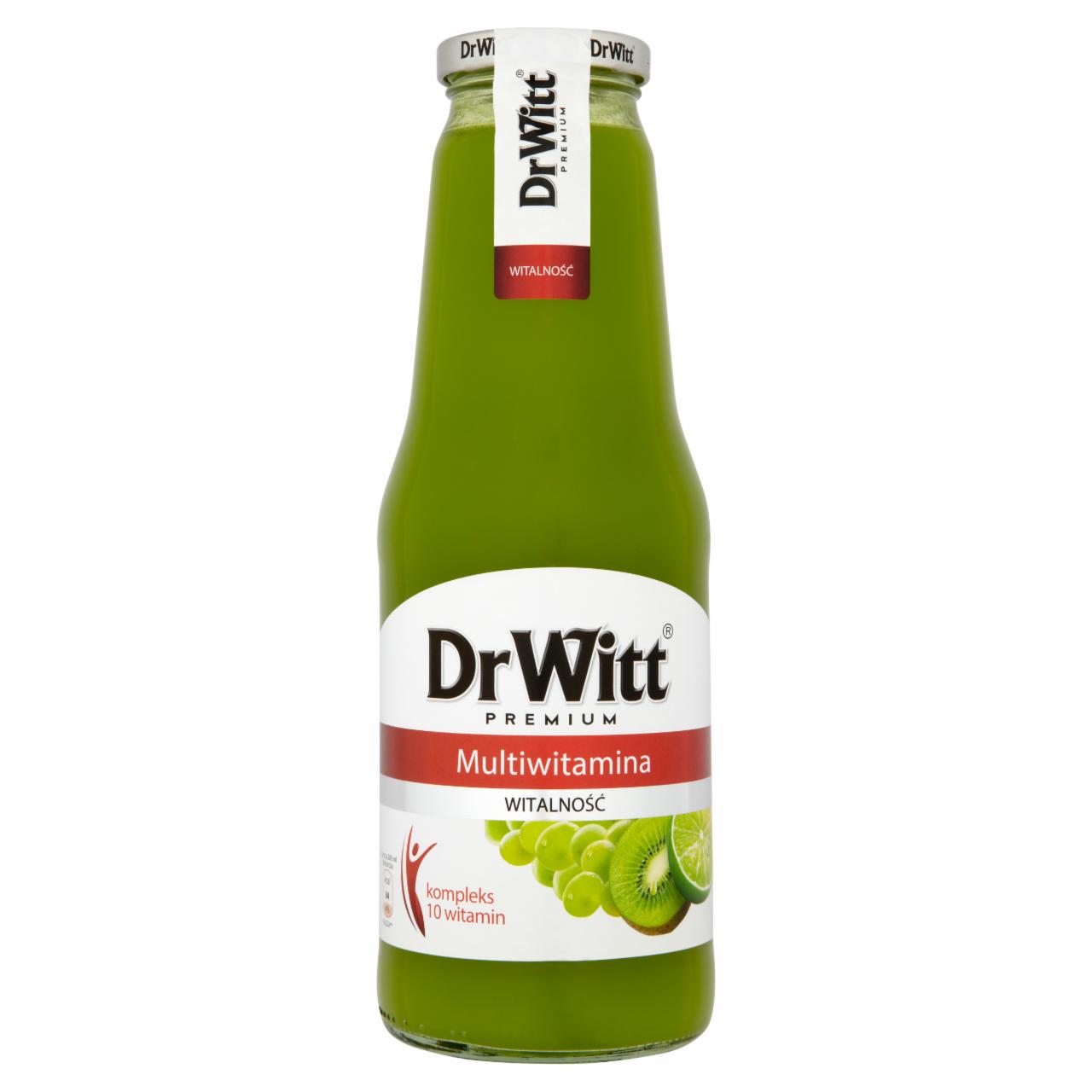 Zdjęcia - Dr Witt Premium Witalność Multiwitamina zielona Napój 1 l