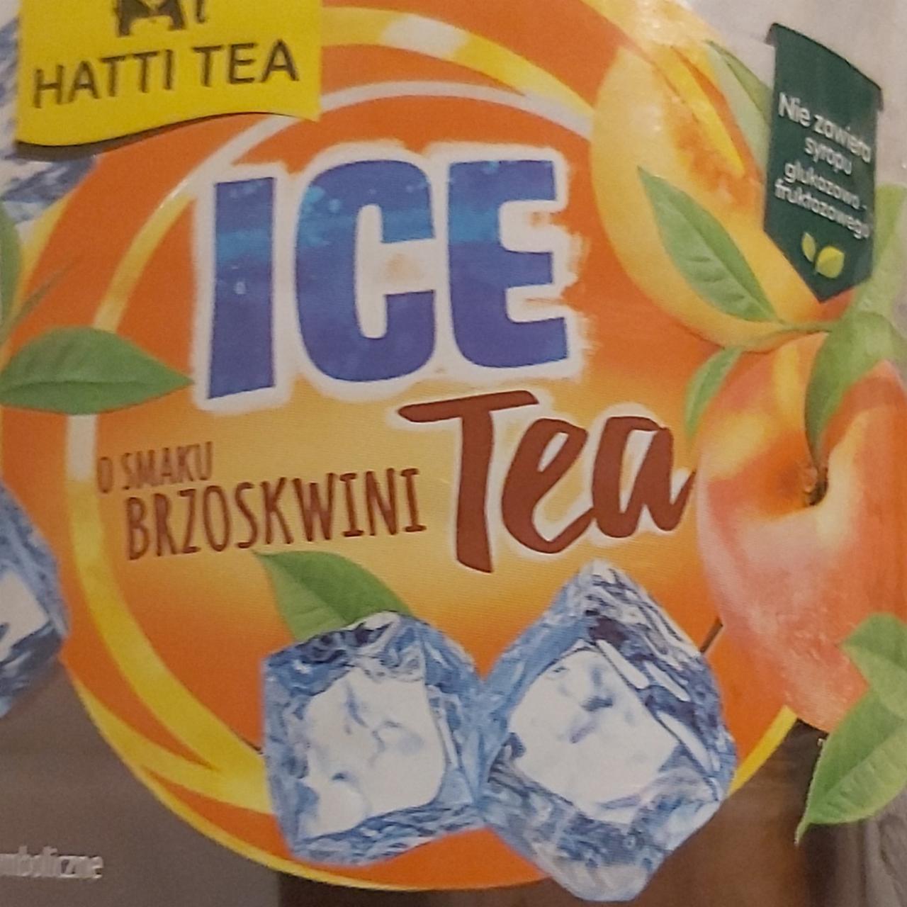 Zdjęcia - Hatti Tea Ice Tea brzoskwinia