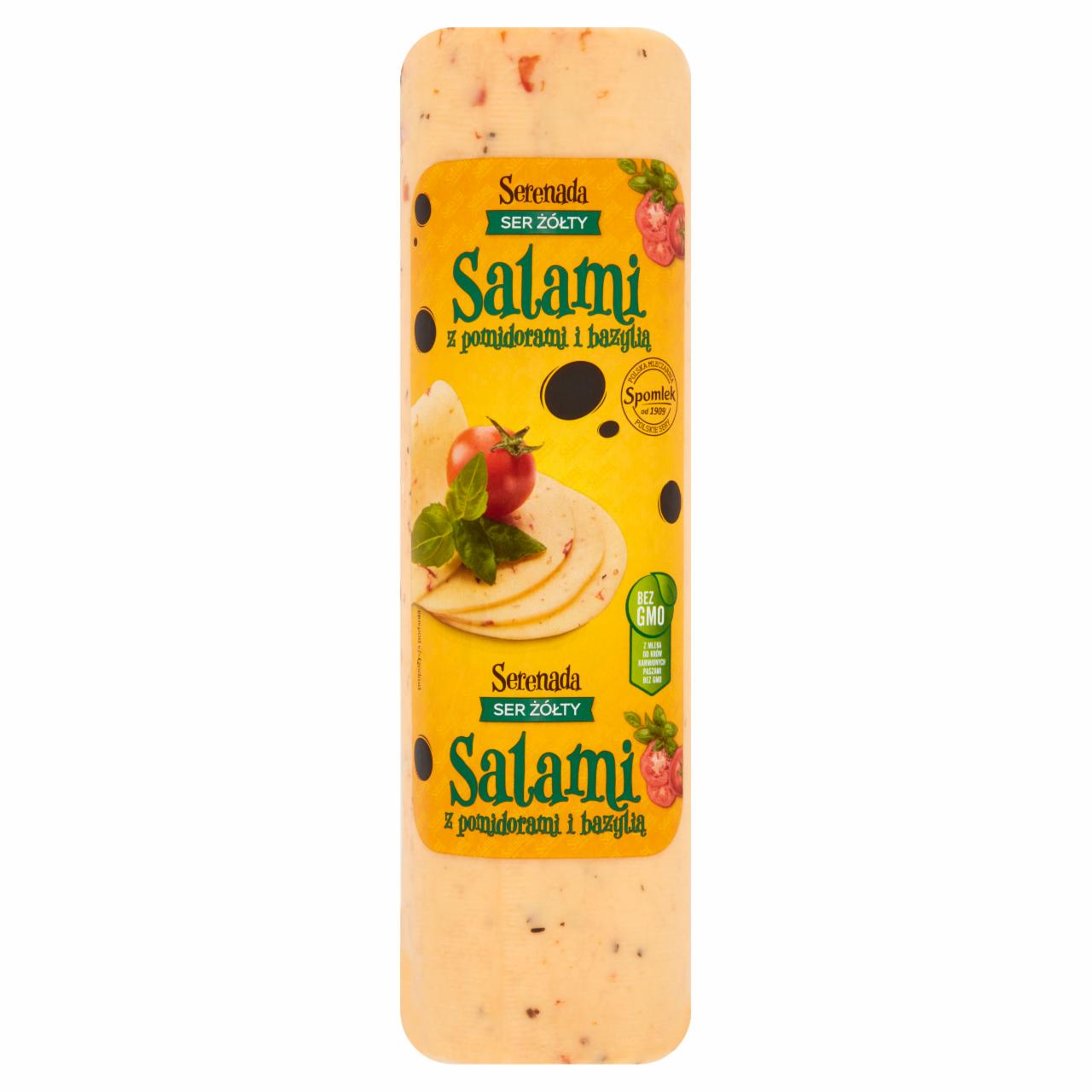 Zdjęcia - Serenada Ser żółty Salami z pomidorami i bazylią