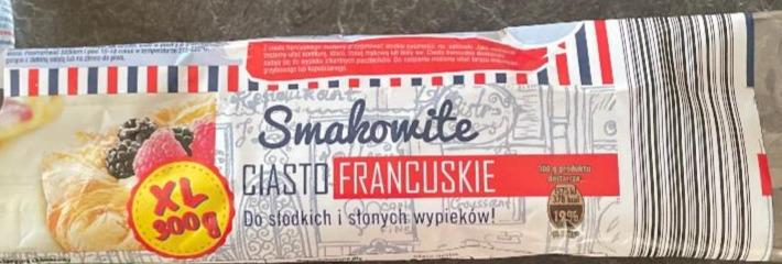 Zdjęcia - Smakowite ciasto francuskie Biedronka