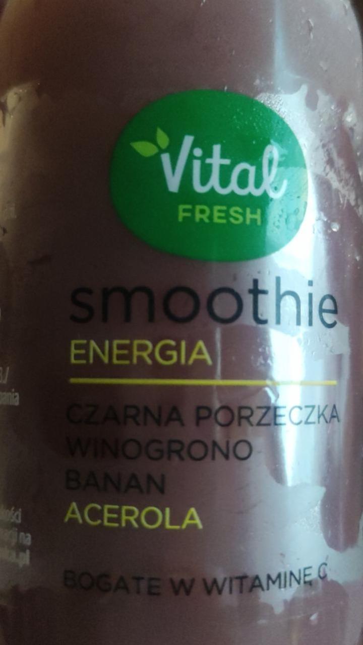 Zdjęcia - Smoothie Energia czarna porzeczka, winogrono, banan, acerola Vital Fresh 