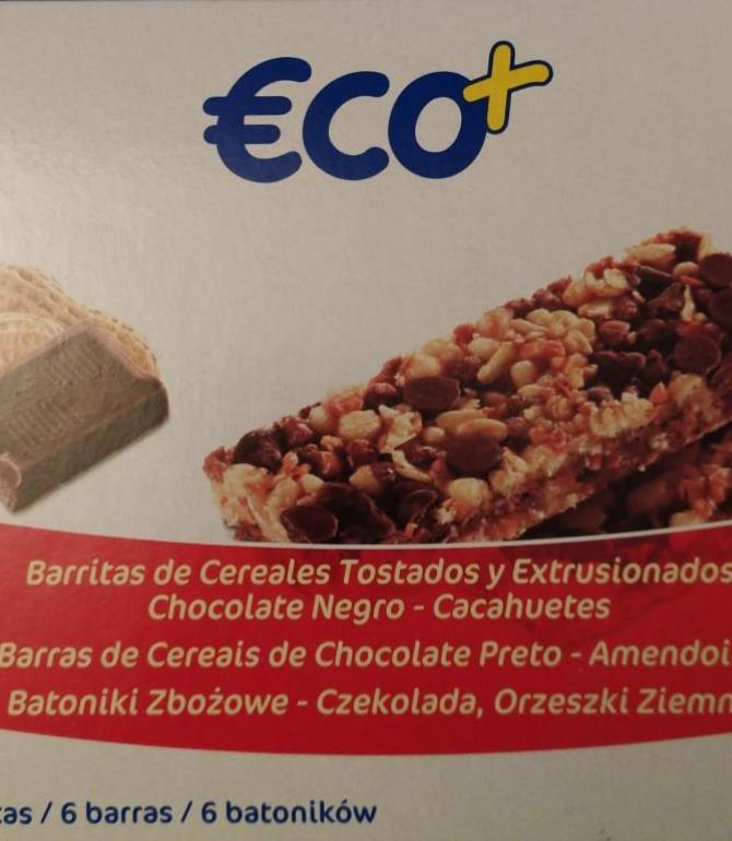 Zdjęcia - Batoniki zbożowe czekolada orzeszki ziemne eco+