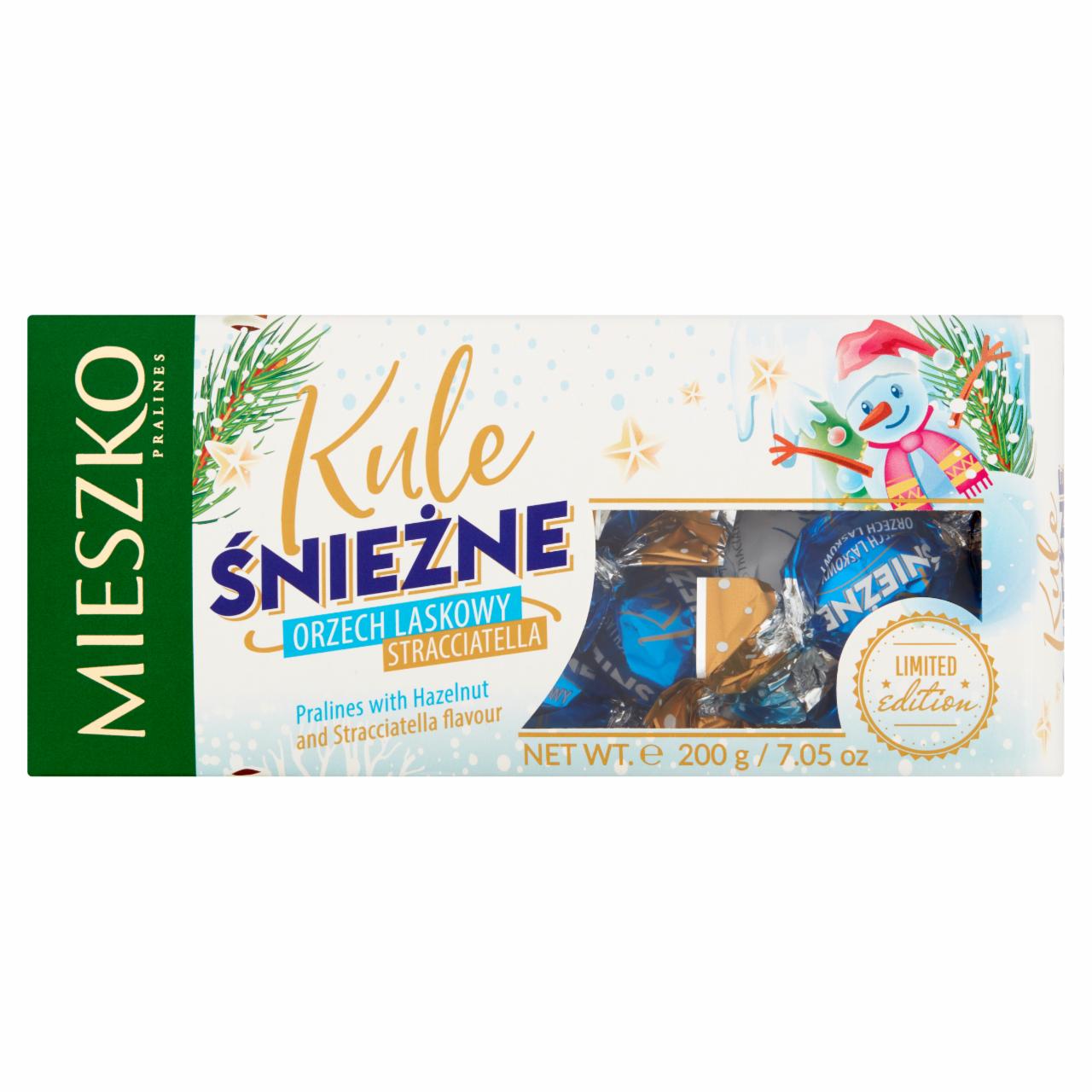 Zdjęcia - Mieszko Kule śnieżne orzech laskowy stracciatella 200 g