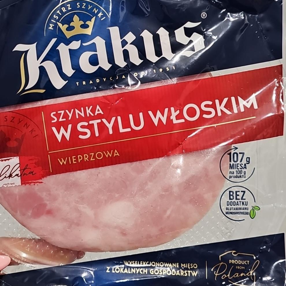 Zdjęcia - Krakus Szynka w stylu włoskim 140 g