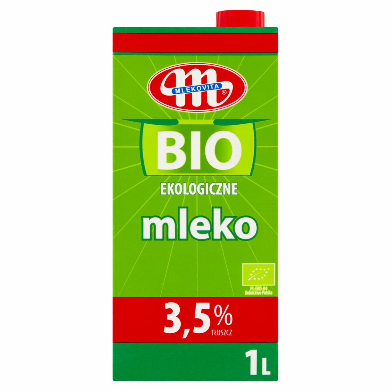 Zdjęcia - Mlekovita BIO Ekologiczne mleko 3,5% 1 l