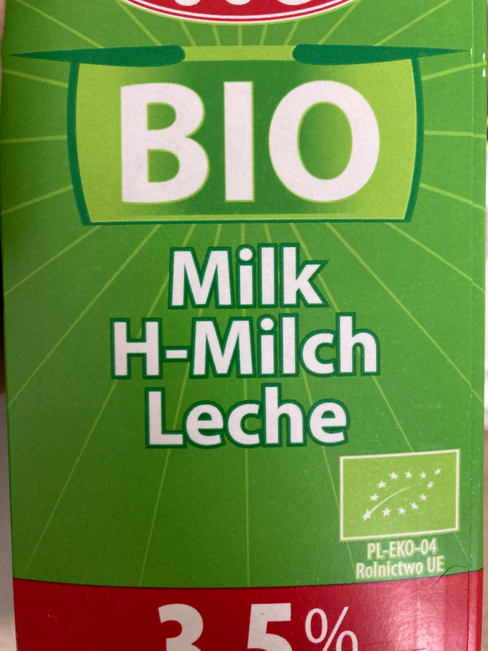 Zdjęcia - Mlekovita BIO Ekologiczne mleko 3,5% 1 l