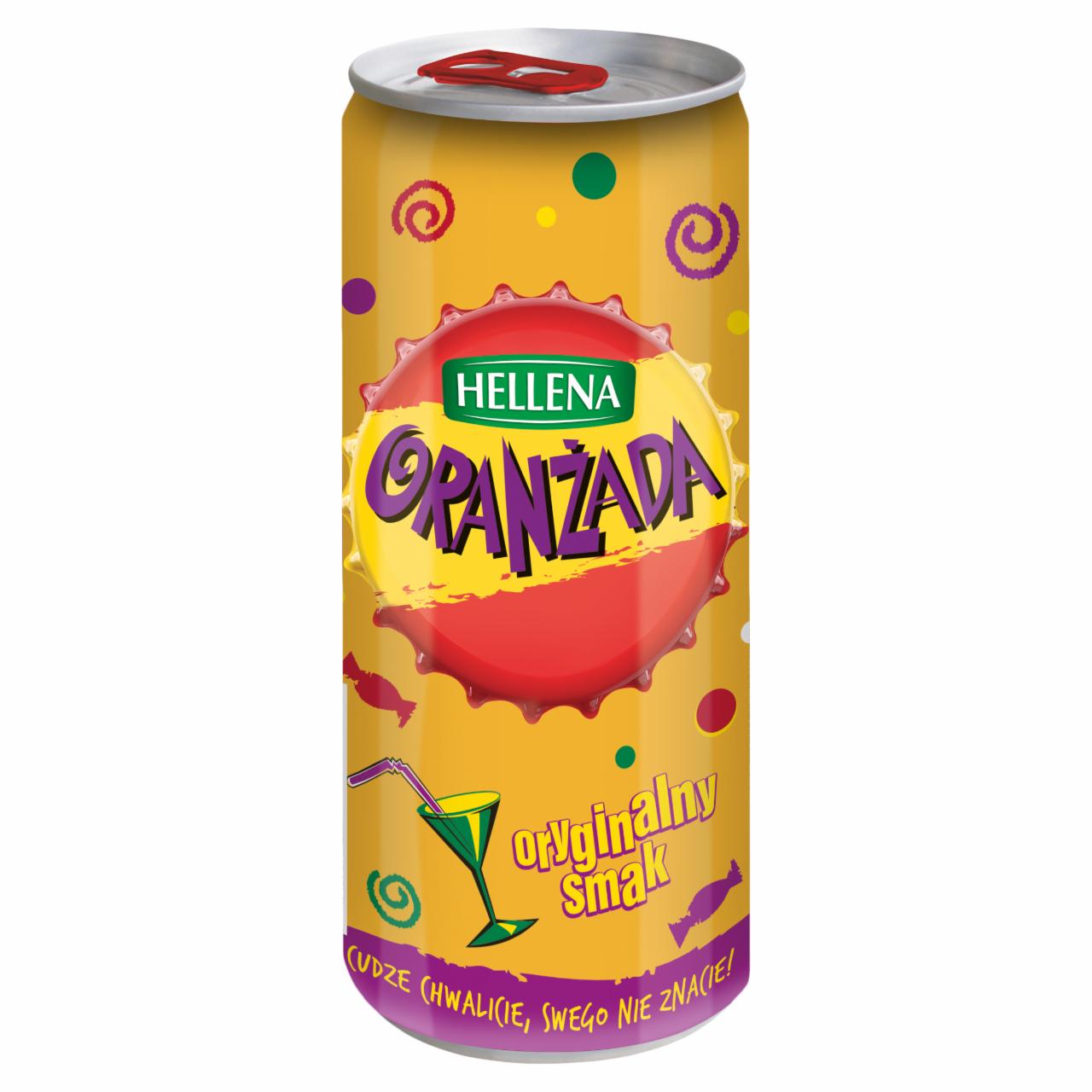 Zdjęcia - Hellena Oranżada żółta 250 ml