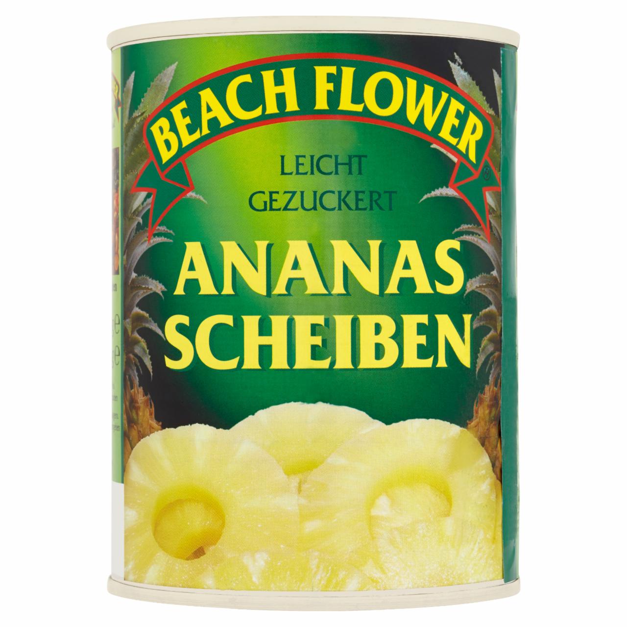 Zdjęcia - Beach Flower Ananas plastry w lekko słodzonym syropie 565 g