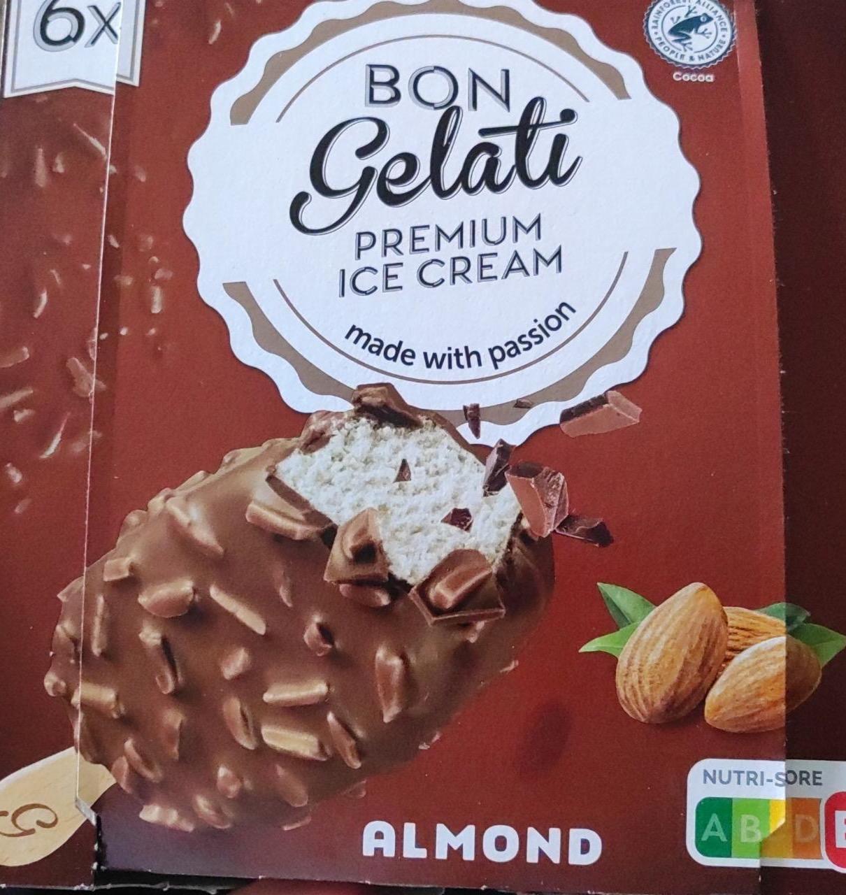 Zdjęcia - Bon Gelati premium ice cream Almond