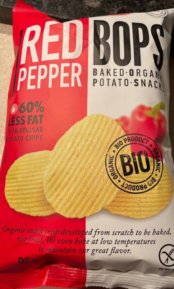Zdjęcia - Ekologiczne pieczone chipsy ziemniaczane o smaku paprykowym Organique