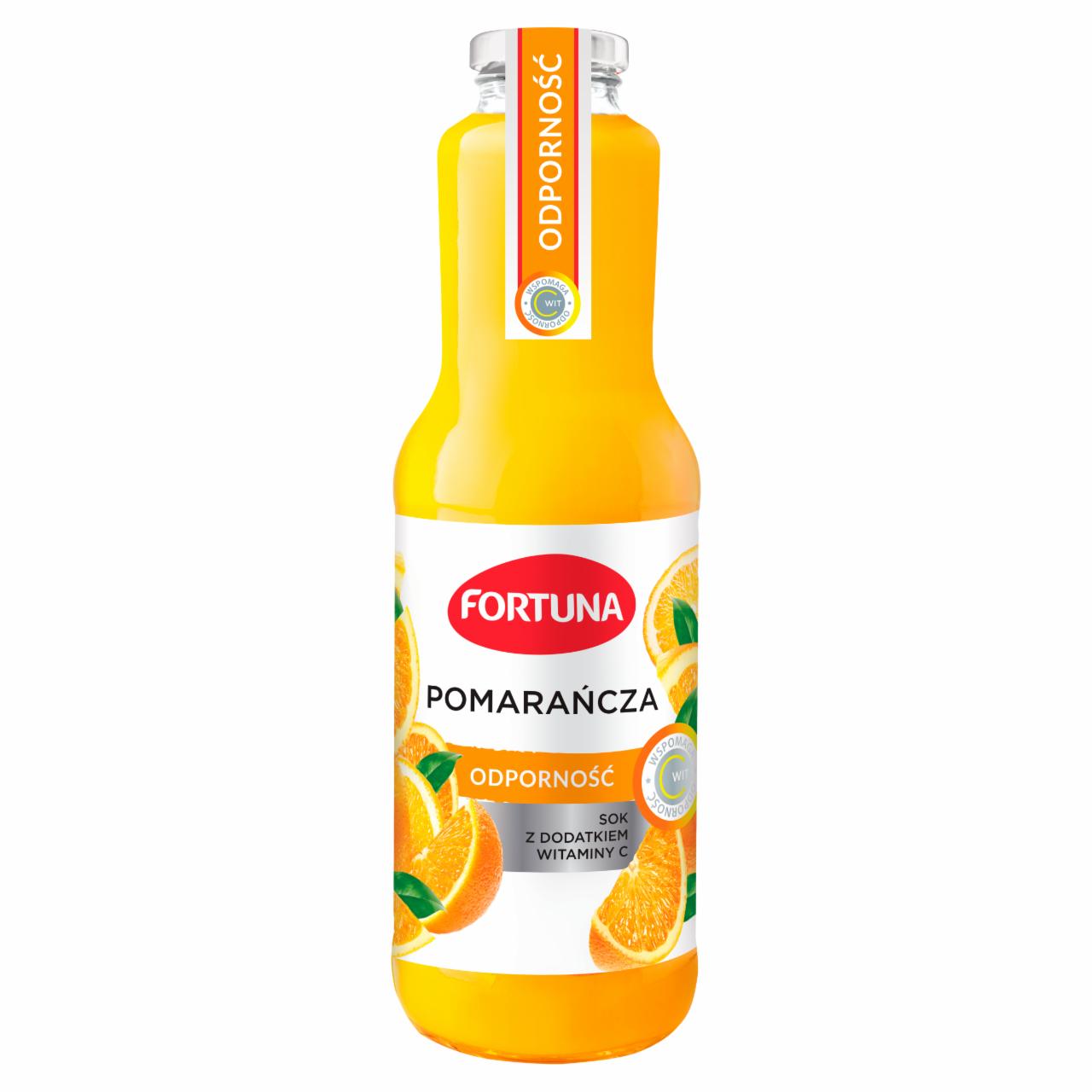 Zdjęcia - Fortuna Sok z dodatkiem witaminy C odporność pomarańcza 1 l