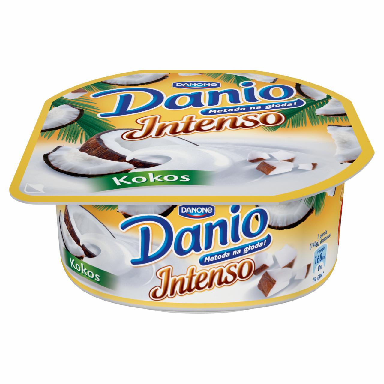 Zdjęcia - Danone Danio Intenso Kokos Serek homogenizowany 140 g