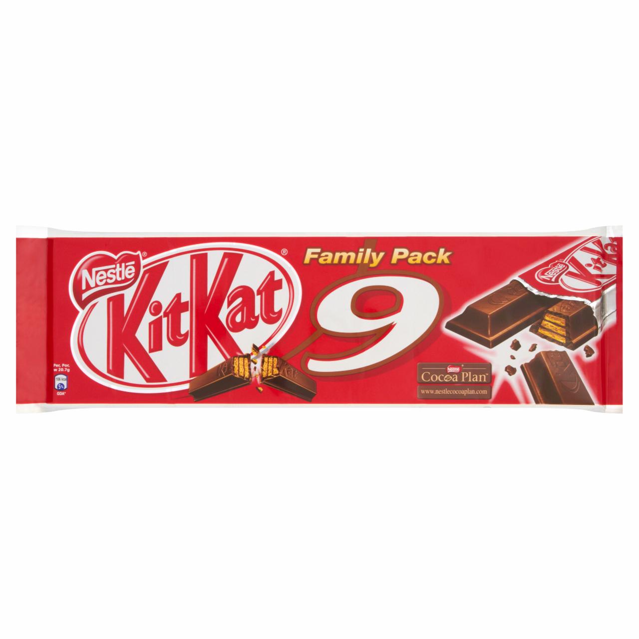 Zdjęcia - Kit Kat Chunky Dwa kruche paluszki waflowe w mlecznej czekoladzie 186,3 g (9 sztuk)